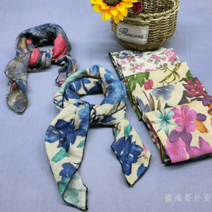 Vibrant Printed Sarong PNG Longi Square Scarf – Top Pick for Papua New Guinea, Tonga, Solomon Islands & Fiji