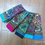 Bohemian Printed Sarong PNG Longi Square Scarf – For Pacific Islands & African Fashion Enthusiasts